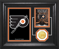 Philadelphia Flyers Fan Memories Bronze Coin Desktop Photo Mint