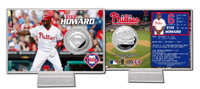 Ryan Howard Silver Coin Card