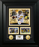 Ben Roethlisberger Marquee Gold Coin Photo Mint