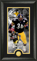 Jerome Bettis Supreme Bronze Coin Panoramic Photo Mint
