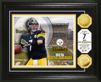Ben Roethlisberger Gold Coin Photo Mint