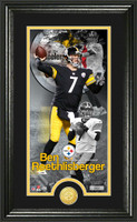 Ben Roethlisberger Supreme Bronze Coin Panoramic Photo Mint
