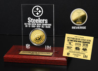 Pittsburgh Steelers 6x SB Champs Etched Acrylic