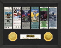 Pittsburgh Steelers  SB Championship Ticket Collection