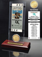 Super Bowl 9 Ticket & Game Coin Collection
