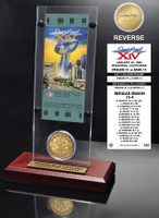 Super Bowl 14 Ticket & Game Coin Collection