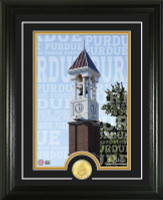 Purdue University Campus Traditions Bronze Coin Photo Mint