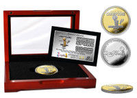 San Antonio Spurs 2014 NBA Finals Champions Two-Tone Mint Coin