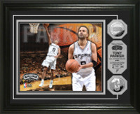 Tony Parker Silver Coin Photo Mint