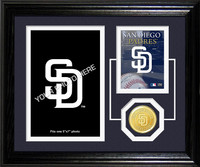 San Deigo Padres Fan Memories Photo Mint