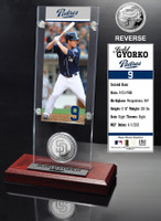Jed Gyorko Ticket & Minted Coin Acrylic Desk Top