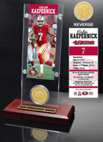 Colin Kaepernick Ticket & Bronze Coin Acrylic Desk Top