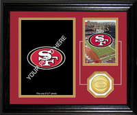 San Francisco 49ers Framed Memories Desktop Photo Mint