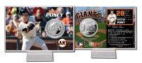 Buster Posey Silver Coin Card