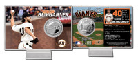 Madison Bumgarner Silver Coin Card