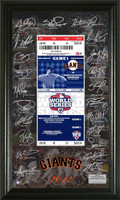 2012 NL Champions World Series Siganture Ticket
