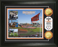 San Francisco Giants 2014 World Series Champions Ring Ceremony Gold Coin Photo Mint