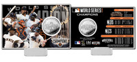 San Francisco Giants 2014 World Series Champions Silver Coin Card