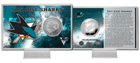 San Jose Sharks Silver Coin Card