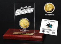 San Jose Sharks Etched Acrylic Desktop