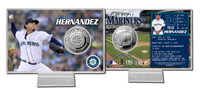 Felix Hernandez Silver Coin Card