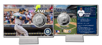 Robinson Cano Silver Coin Card
