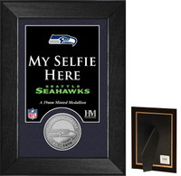 Seattle Seahawks Selfie Minted Coin Mini Mint