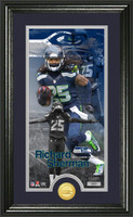 Richard Sherman Supreme Bronze Coin Panoramic Photo Mint