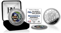 Russell Wilson Silver Color Coin