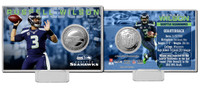 Russell Wilson Silver Coin Card