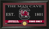 University of South Carolina Man Cave Bronze Coin Panoramic Photo Mint