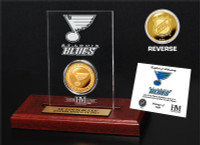St. Louis Blues Etched Acrylic Desktop
