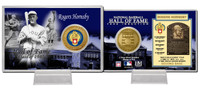 Rogers Hornsby Class of 1942 Hall of Fame Bronze Coin Card