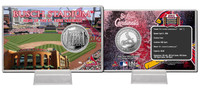 Busch Stadium Silver Coin Card