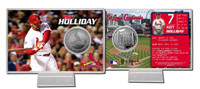 Matt Holliday Silver Coin Card