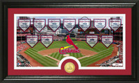 St. Louis Cardinals Traditions Bronze Coin Panoramic Photo Mint