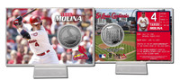 Yadier Molina Silver Coin Card