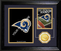 Los Angeles Rams Framed Memories Desktop Photo Mint