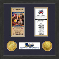St.Louis Rams  SB Championship Ticket Collection