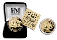24kt Gold Super BowlxXXIV flip coin