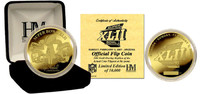 Super BowlxLII 24kt Gold Flip Coin