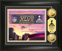 Super BowlxLVII Commemorative Silver Coin Photo Mint