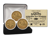 Super BowlxLIV Champions Bronze 3 Coin Set