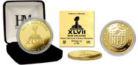 Super BowlxLVII Commemorative Gold Coin