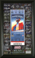 Super BowlxLVI Champions Signature Ticket Frame