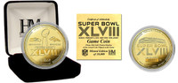 Super Bowl 48 Gold Flip Coin