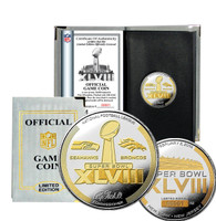 Super Bowl 48 Official Two-Tone Flip Coin