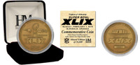 Super Bowl 49 Bronze Flip Coin