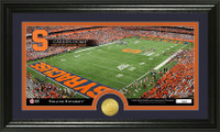 Syracuse University Stadium Bronze Coin Panoramic Photo Mint