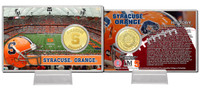 Syracuse University Bronze Coin Card